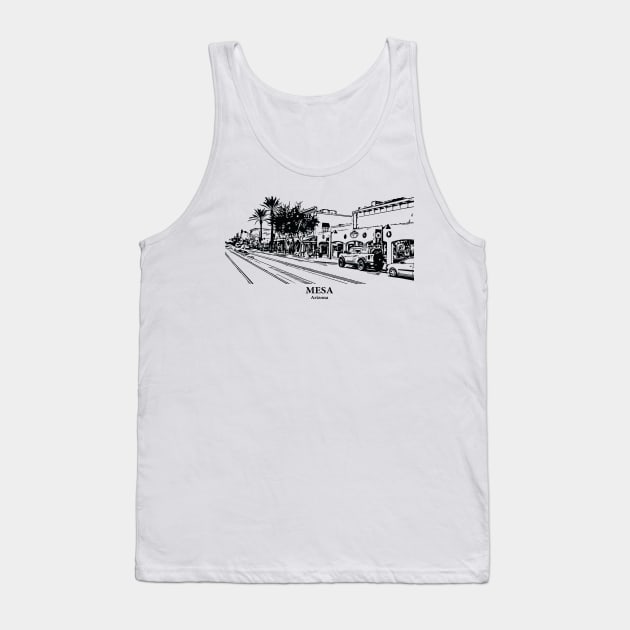 Mesa - Arizona Tank Top by Lakeric